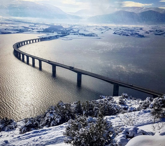 Φωτογραφίες από τα χιονισμένα Σέρβια