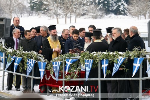 Ο εορτασμός των Θεοφανείων στη Λίμνη Πολυφύτου (βίντεο και φωτό)